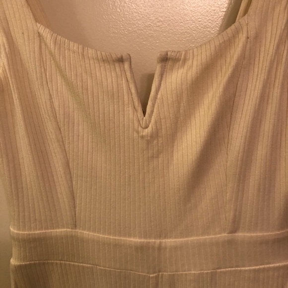 *Needs a steam* L Space Cream Ribbed Jumpsuit - Picture 4 of 4